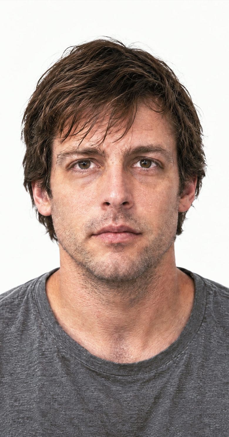 An example face, as scanned today